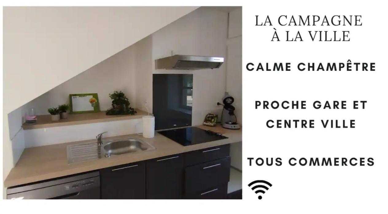 Les Glycines, un air de campagne à la ville Besançon Esterno foto
